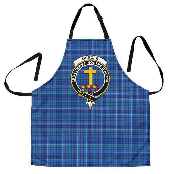 Mercer Modern Tartan Clan Crest Apron