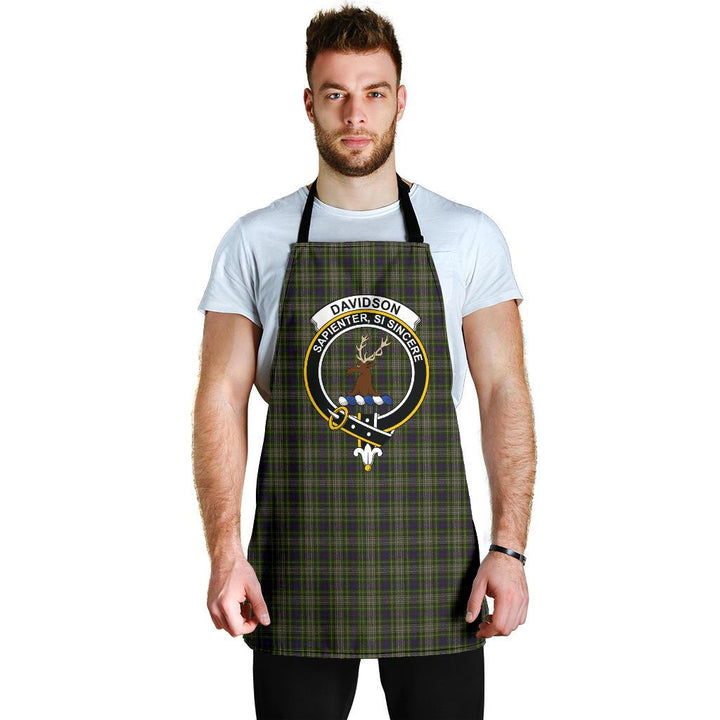Davidson Tulloch Dress Tartan Clan Crest Apron