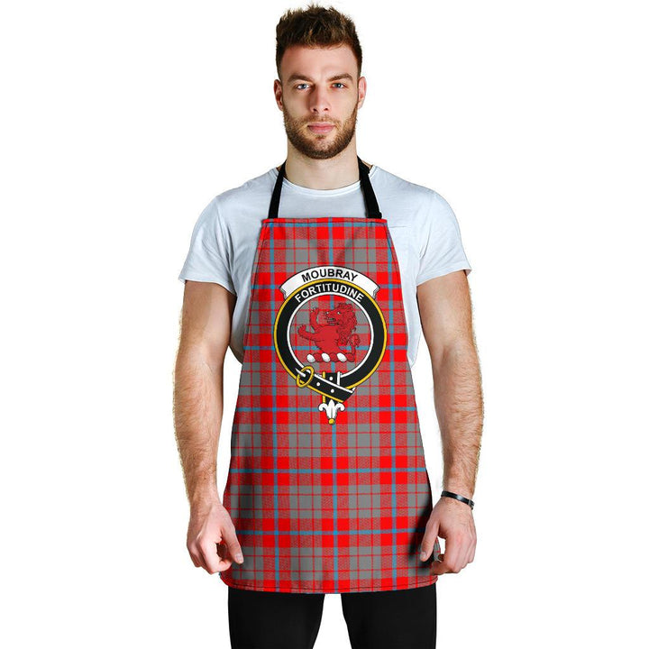 Moubray Tartan Clan Crest Apron