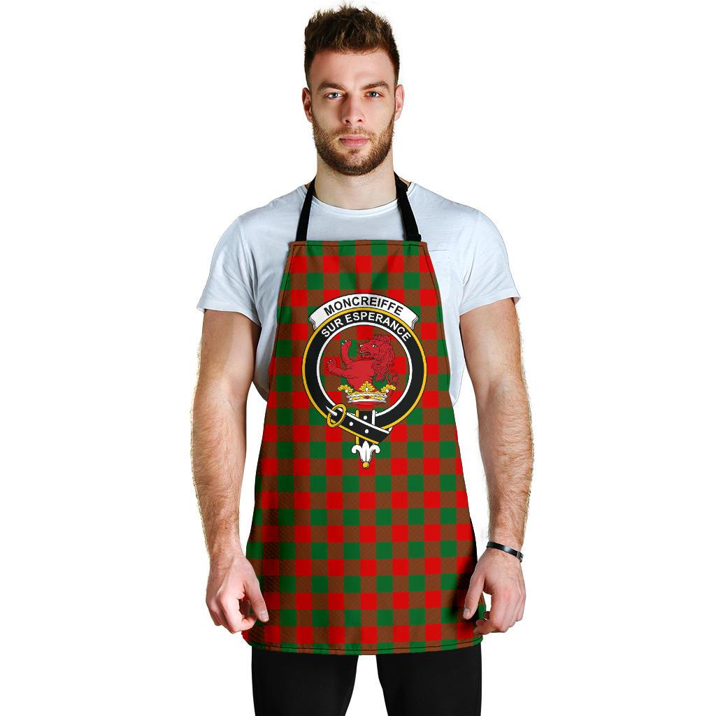Moncreiffe (or Moncreiff) Tartan Crest 2D T-shirt - Alba Skull Style