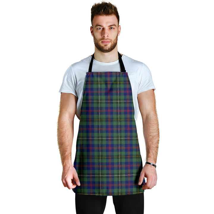 Wood Modern Tartan Apron