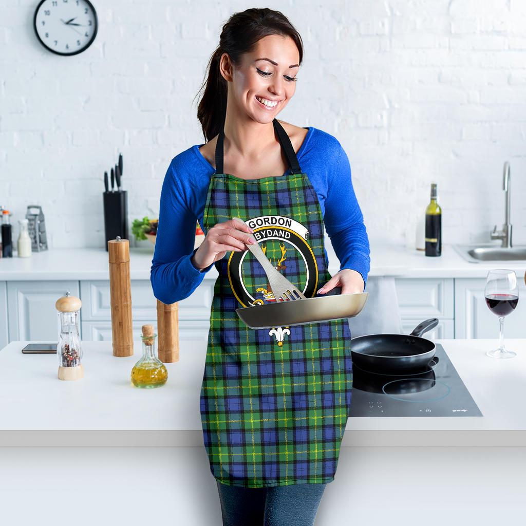 Scott Brown Modern Tartan Crest Apron