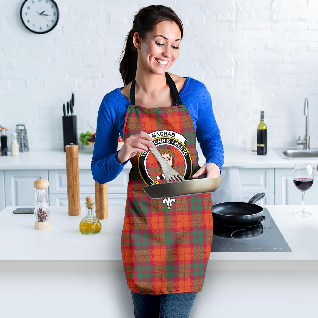 MacRae Hunting Weathered Tartan Crest Apron main image 1