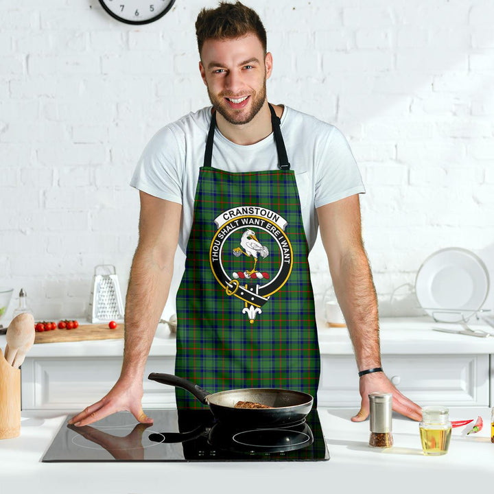 Cranstoun Tartan Clan Crest Apron