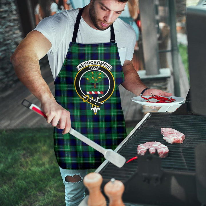 Abercrombie Tartan Clan Crest Apron