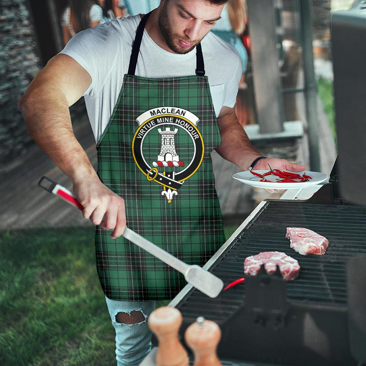 MacLean Hunting Ancient Tartan Clan Crest Apron