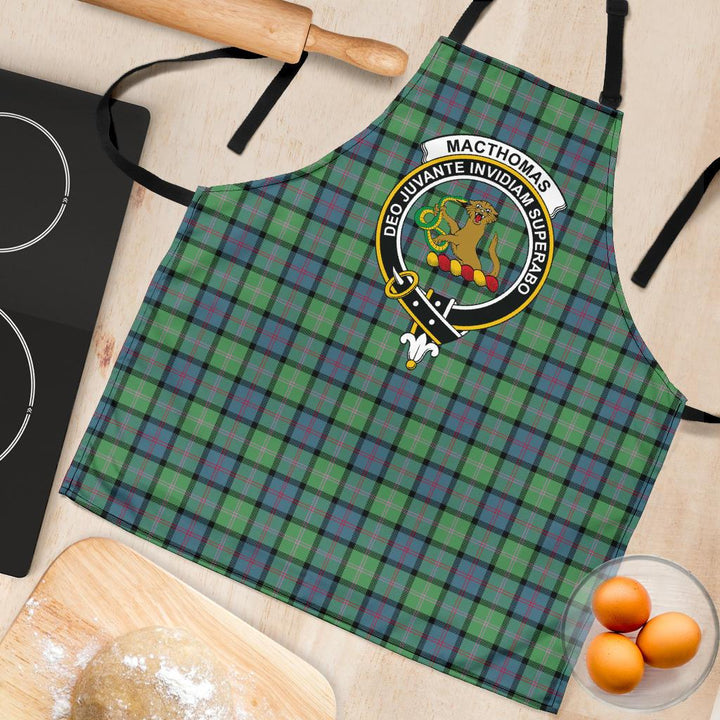 MacThomas Ancient Tartan Clan Crest Apron