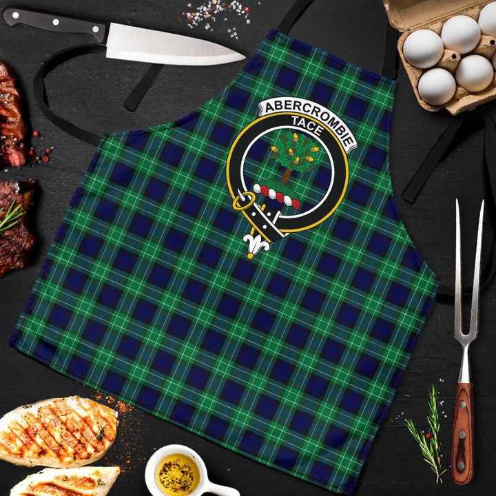 Abercrombie Tartan Clan Crest Apron