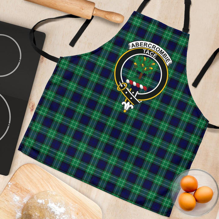 Abercrombie Tartan Clan Crest Apron