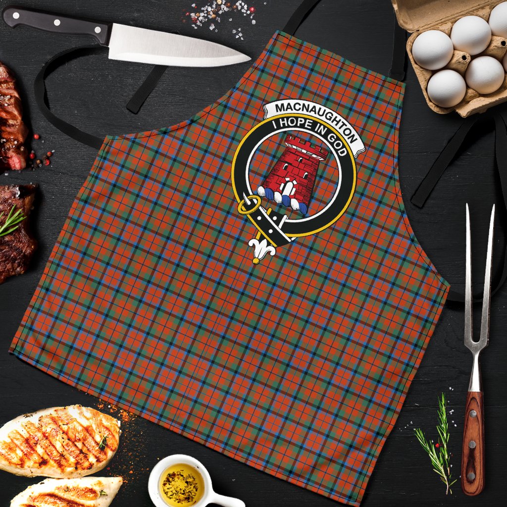 Dundas Modern Tartan Crest Apron main image 0