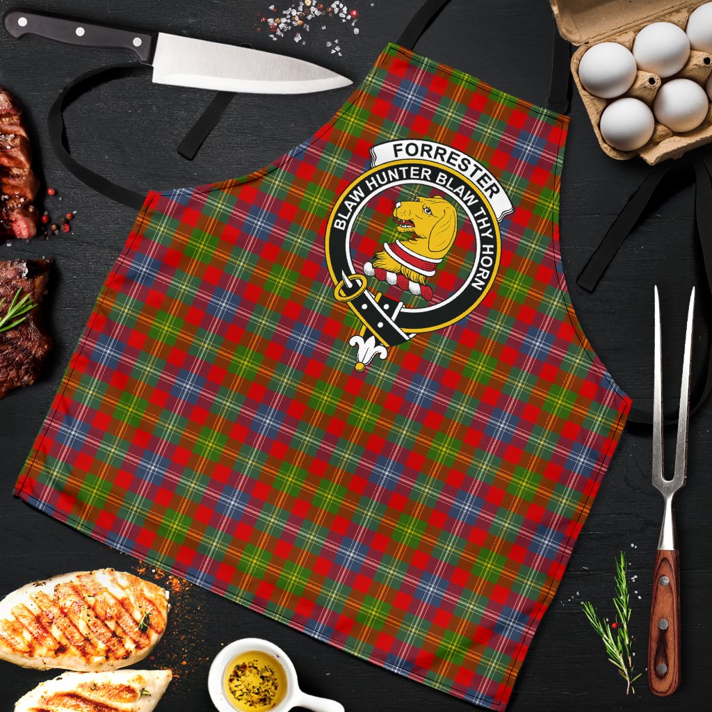 Scott Green Modern Tartan Crest Apron main image 1