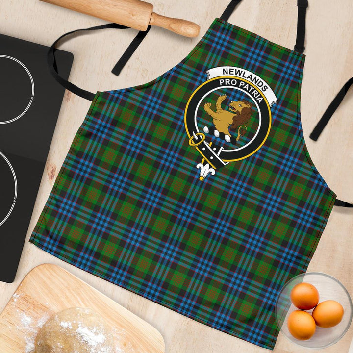 Newlands of Lauriston Tartan Clan Crest Apron