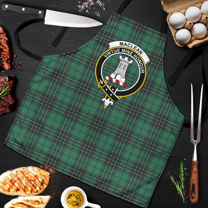 MacLean Hunting Ancient Tartan Clan Crest Apron
