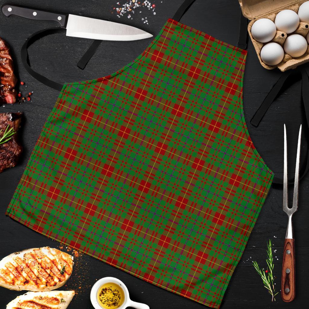 Sinclair Modern Tartan Crest Apron