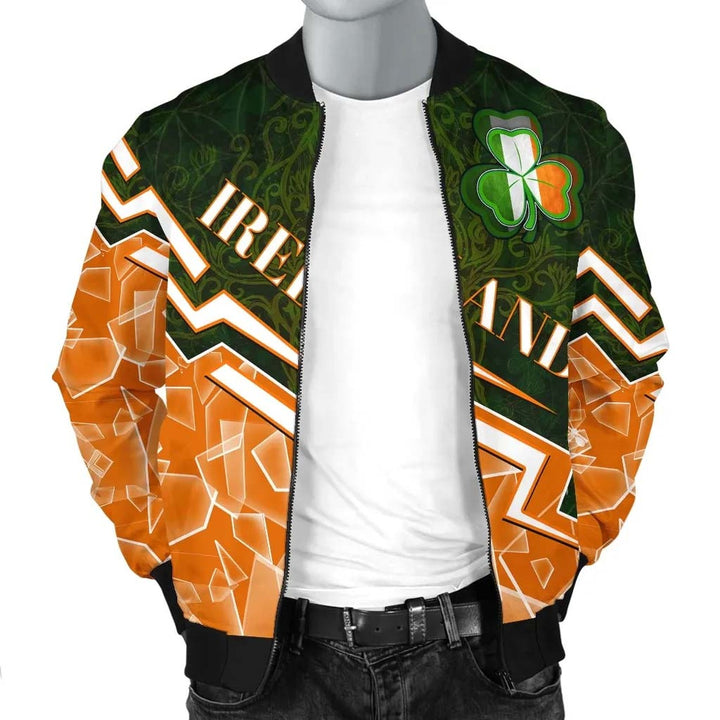 Ireland Unisex Bomber Jacket - Irish Spirit