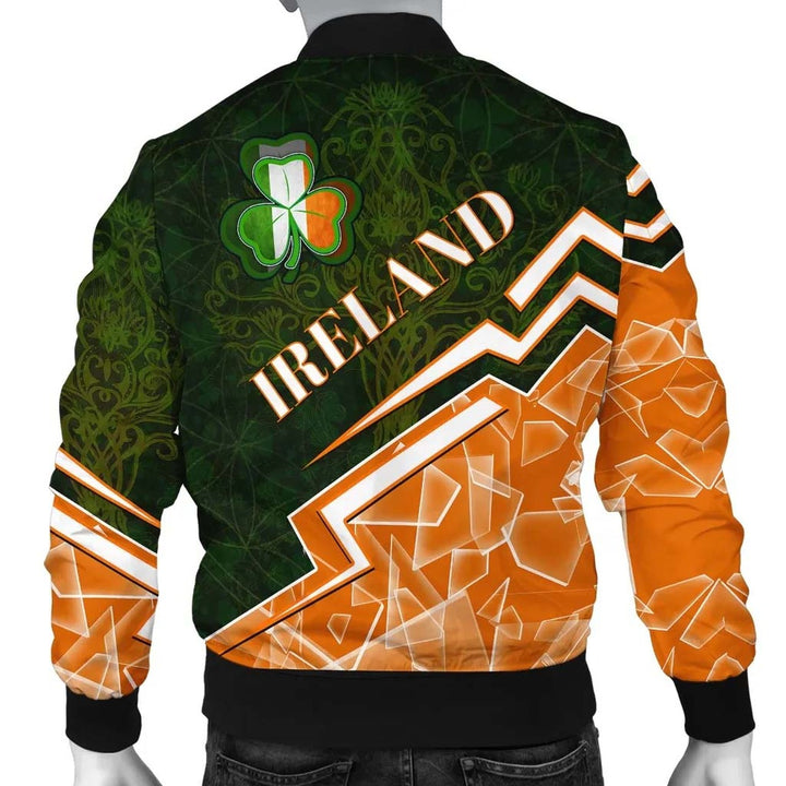 Ireland Unisex Bomber Jacket - Irish Spirit