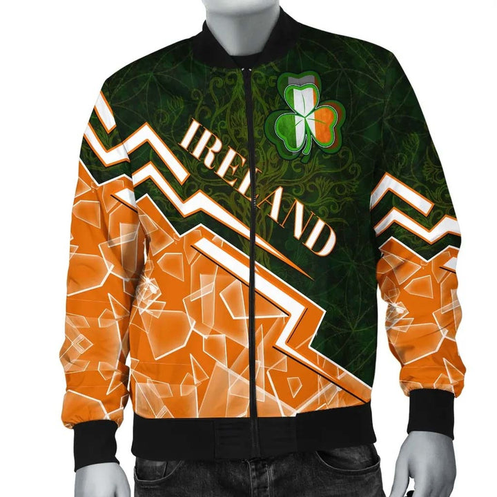 Ireland Unisex Bomber Jacket - Irish Spirit