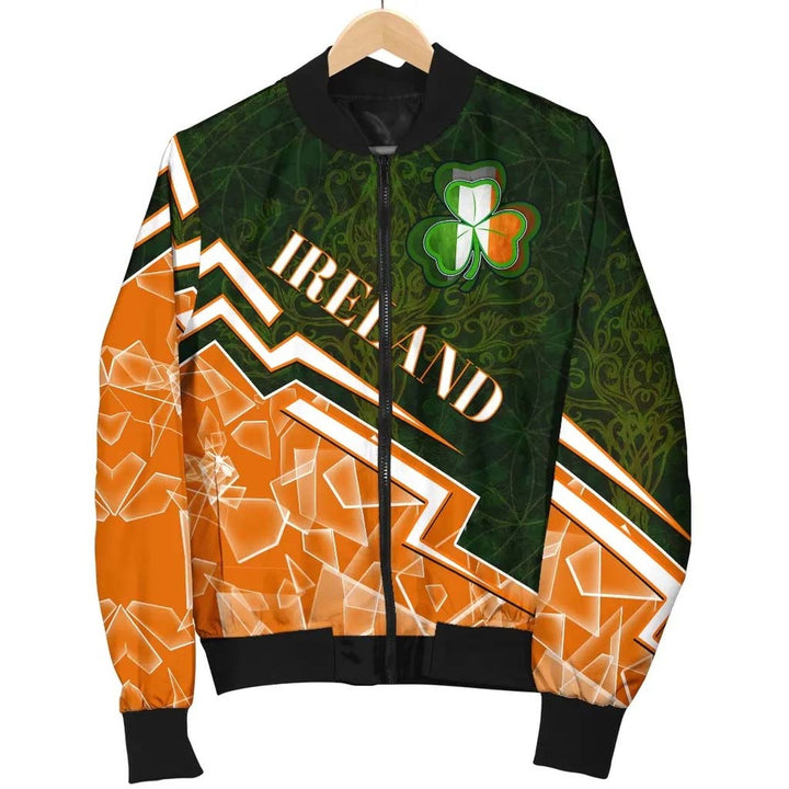 Ireland Unisex Bomber Jacket - Irish Spirit