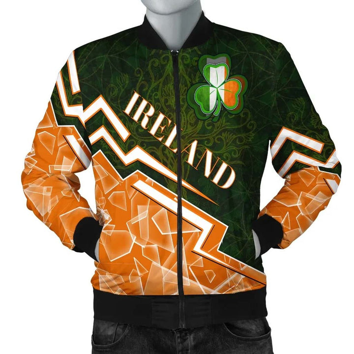 Ireland Unisex Bomber Jacket - Irish Spirit