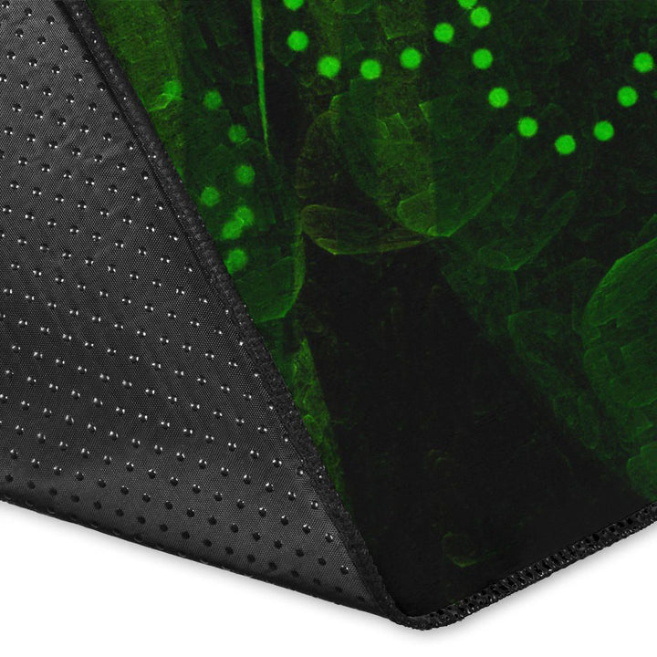 Ireland Celtic Area Rug Irish 3D Shamrock