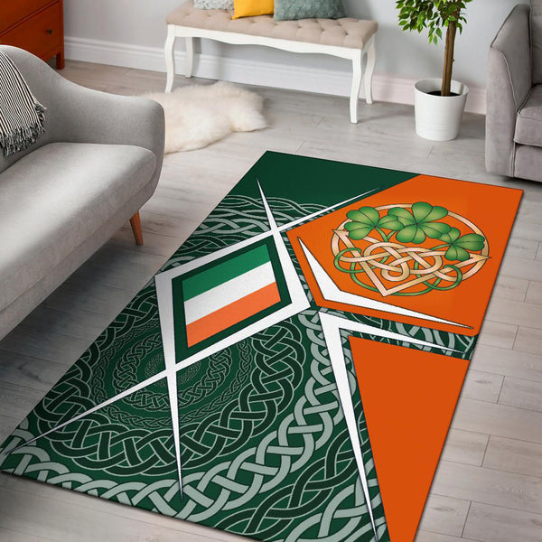 Ireland Celtic Area Rug Irish Legend