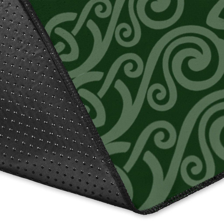 Ireland Celtic Area Rug Irish Shamrock and Tree of Life