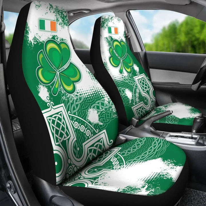 Ireland Celtic Car Seat Covers Irish Celtic Cross