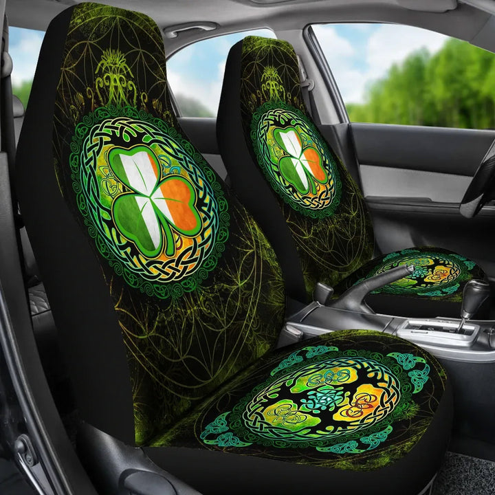 Ireland Celtic Car Set Covers Irish Tree of Life