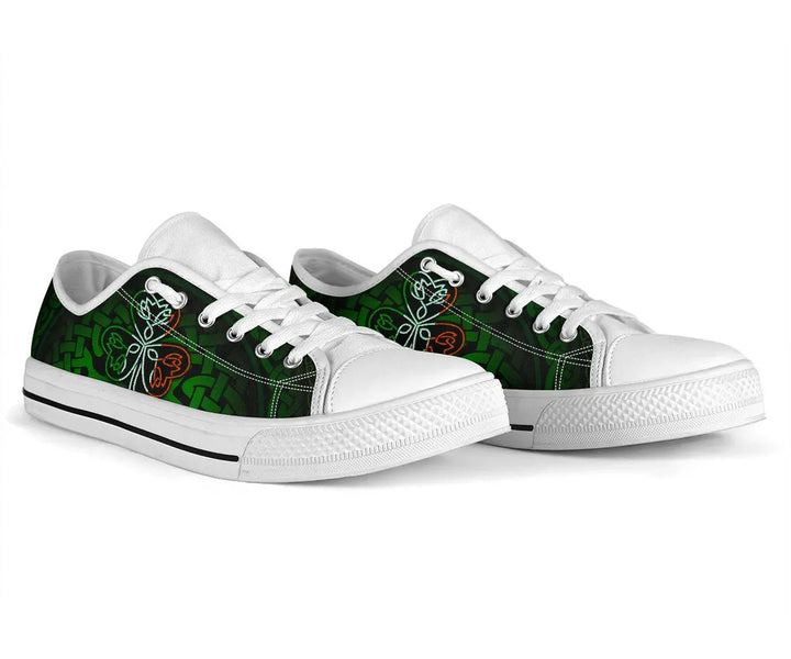 Ireland Celtic Low Top Shoes - Irish Celtic Shamrock