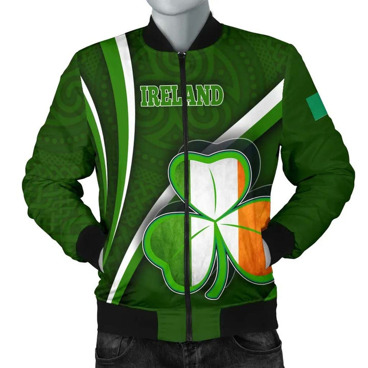 Ireland Celtic Unisex Bomber Jacket - Proud To Be Irish