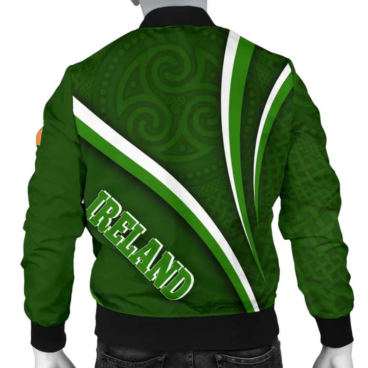 Ireland Celtic Unisex Bomber Jacket - Proud To Be Irish