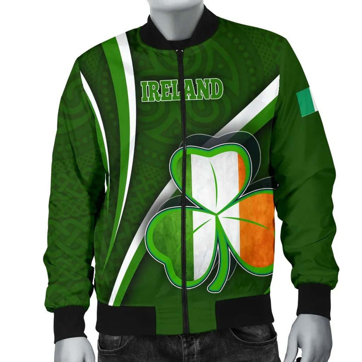 Ireland Celtic Unisex Bomber Jacket - Proud To Be Irish