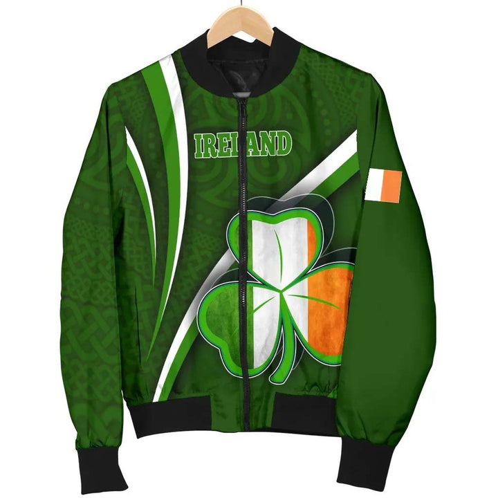 Ireland Celtic Unisex Bomber Jacket - Proud To Be Irish