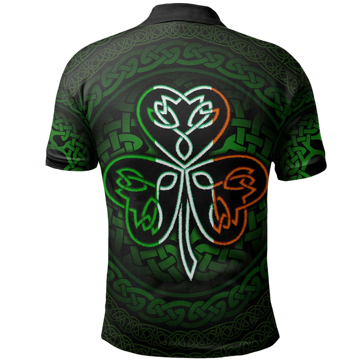 Ireland Celtic Polo Shirt Irish Celtic Shamrock