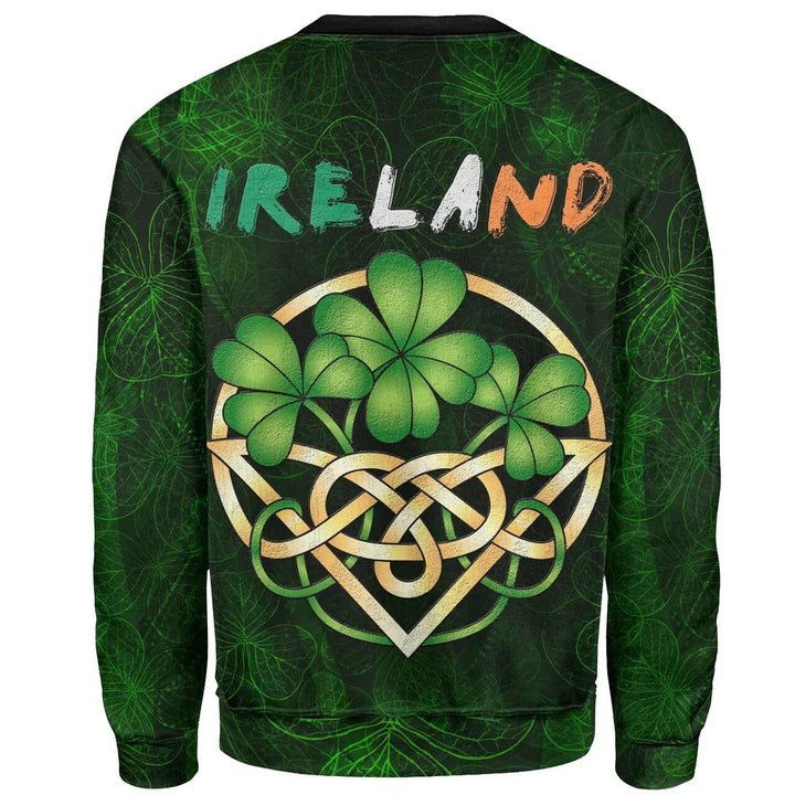 Ireland Celtic Sweatshirt - Irish Shamrock
