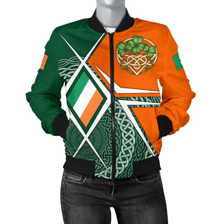 Ireland Celtic Unisex Bomber Jacket - Irish Legend