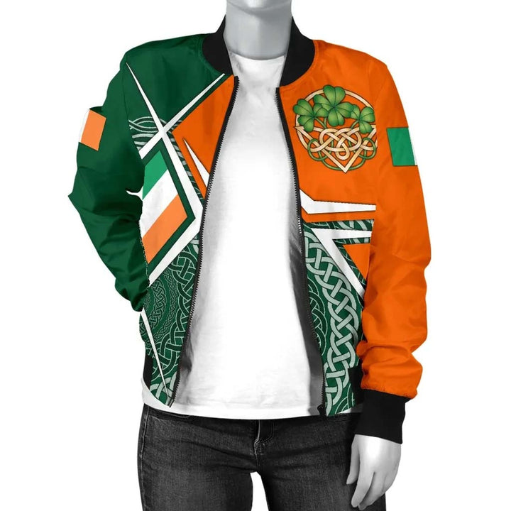 Ireland Celtic Unisex Bomber Jacket - Irish Legend