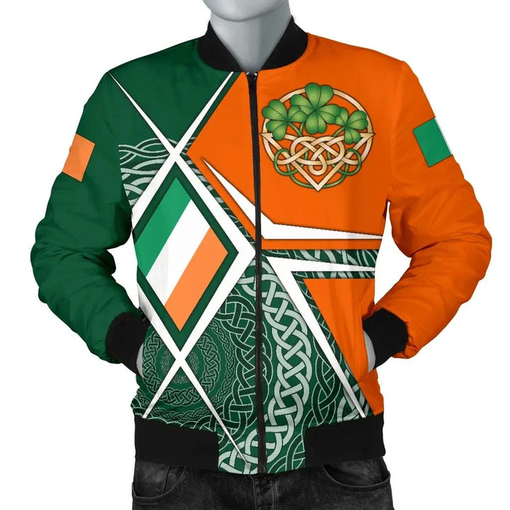 Ireland Celtic Unisex Bomber Jacket - Irish Legend