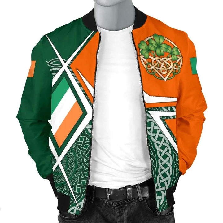 Ireland Celtic Unisex Bomber Jacket - Irish Legend