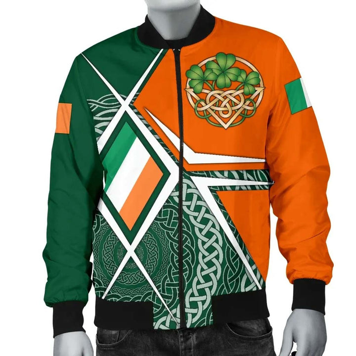 Ireland Celtic Unisex Bomber Jacket - Irish Legend
