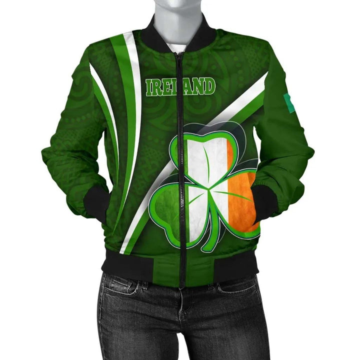 Ireland Celtic Unisex Bomber Jacket - Proud To Be Irish