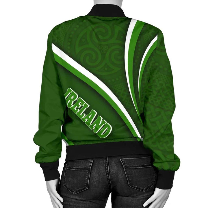 Ireland Celtic Unisex Bomber Jacket - Proud To Be Irish