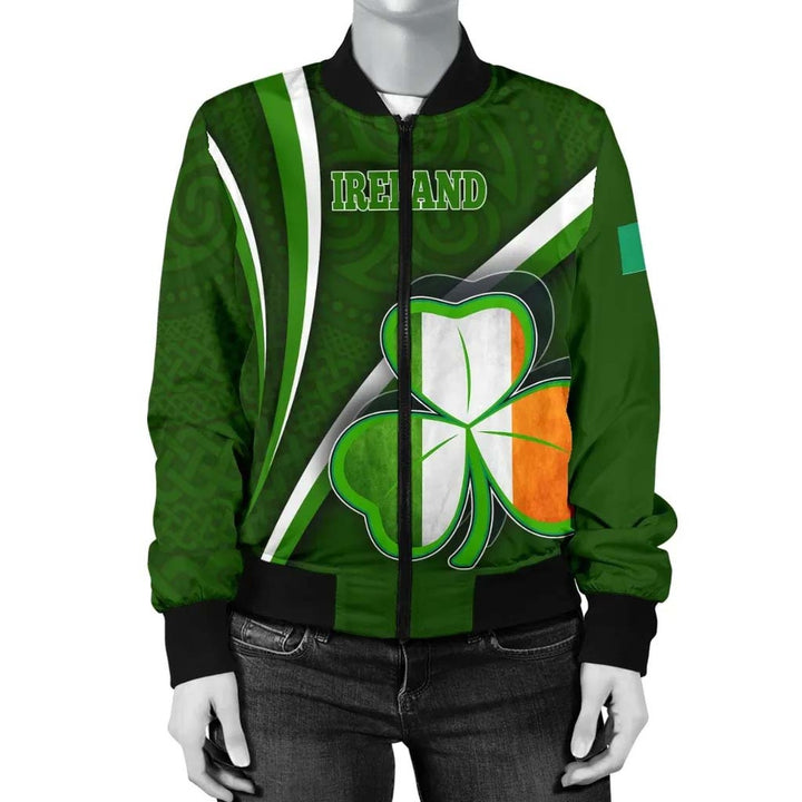 Ireland Celtic Unisex Bomber Jacket - Proud To Be Irish
