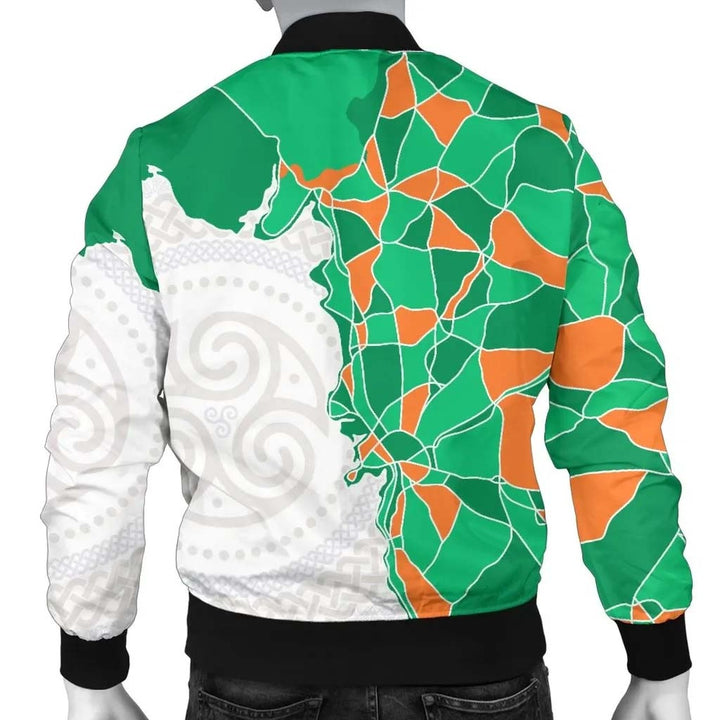 Ireland Unisex Bomber Jacket - Irish Coast