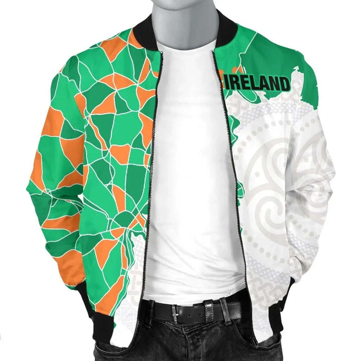 Ireland Unisex Bomber Jacket - Irish Coast