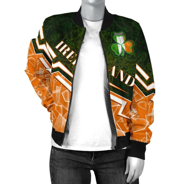 Ireland Unisex Bomber Jacket - Irish Spirit
