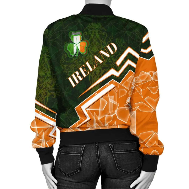 Ireland Unisex Bomber Jacket - Irish Spirit