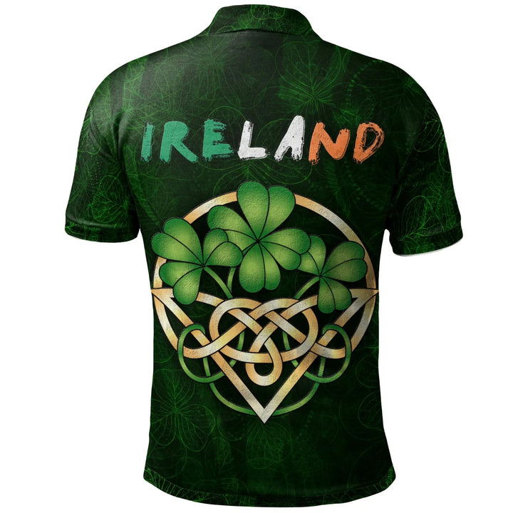 Ireland Celtic Polo Shirts Irish Shamrock