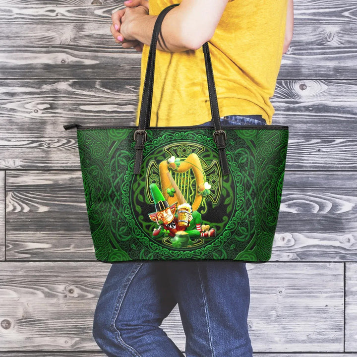 Irish Leprechaun St. Patrick's Day Tote Bag - Ireland's Trickster Fairies