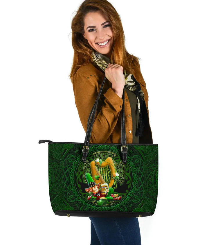 Irish Leprechaun St. Patrick's Day Tote Bag - Ireland's Trickster Fairies